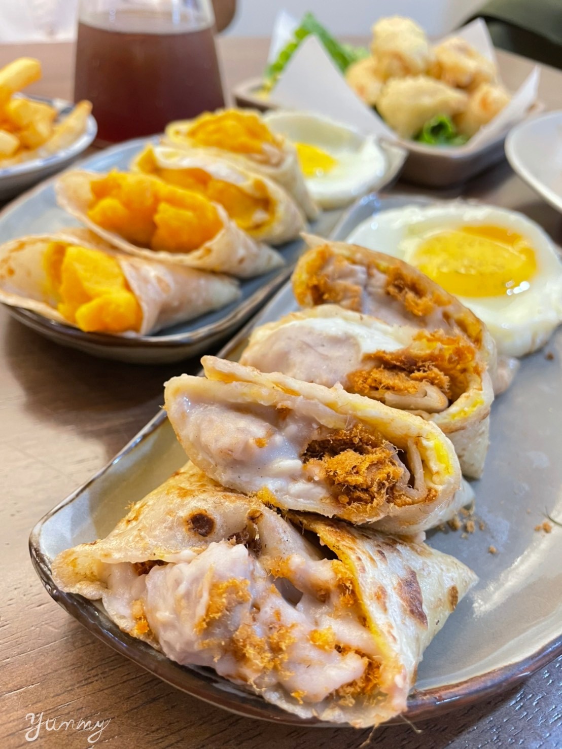 台北車站美食推薦 早午餐必吃「富士山的豬」～美味芋泥蛋餅