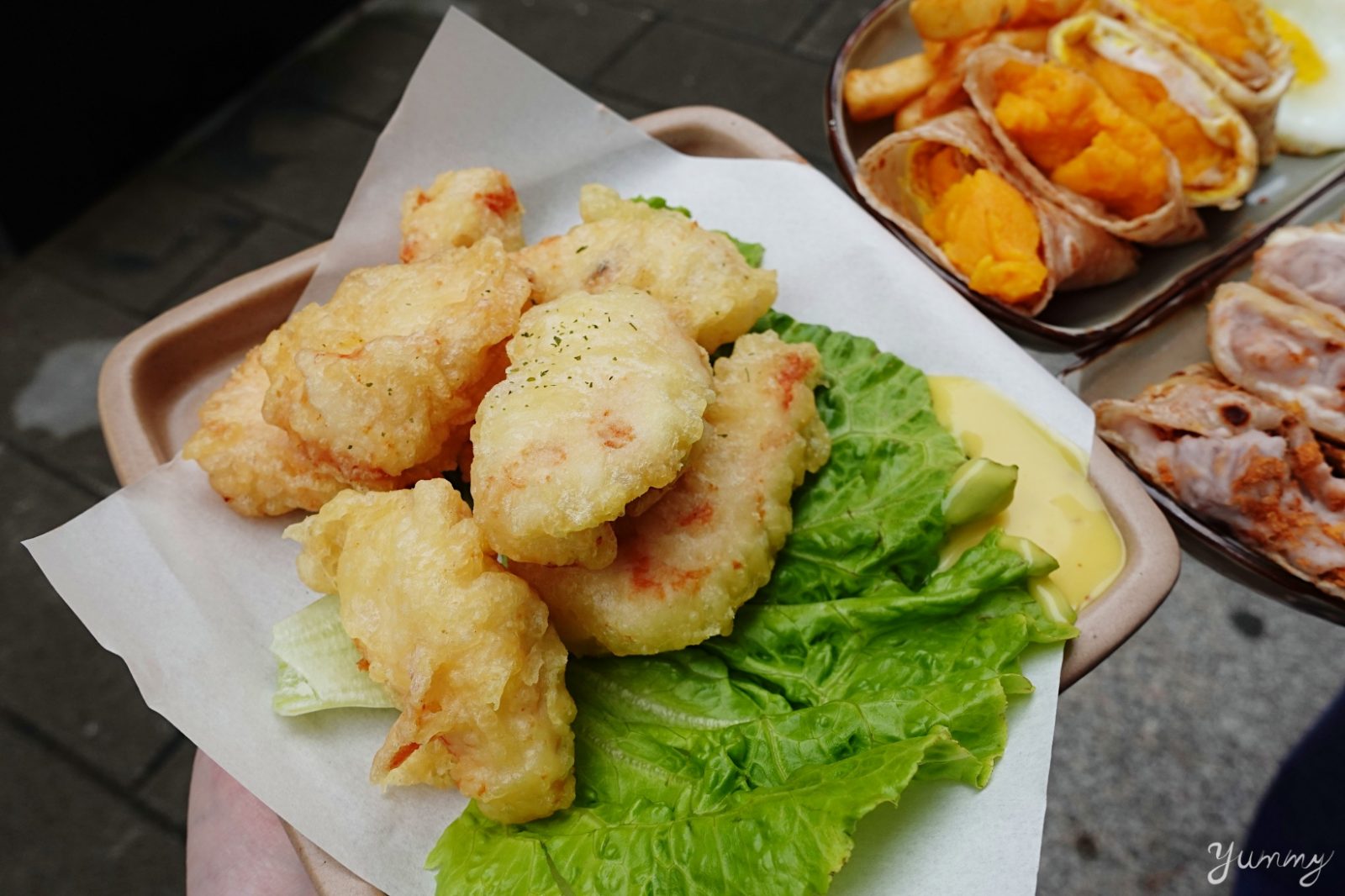台北車站美食推薦 早午餐必吃「富士山的豬」～美味芋泥蛋餅