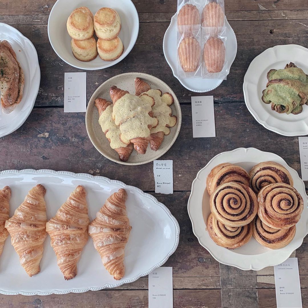 嘉義美食推薦～麵包控最愛「小花麵包店」一週只開兩天的隱藏版美食！