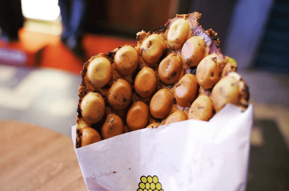 台北美食「媽咪雞蛋仔」馳名香港街頭傳統小吃，榮獲米其林推薦，原汁原味搬到台灣啦～