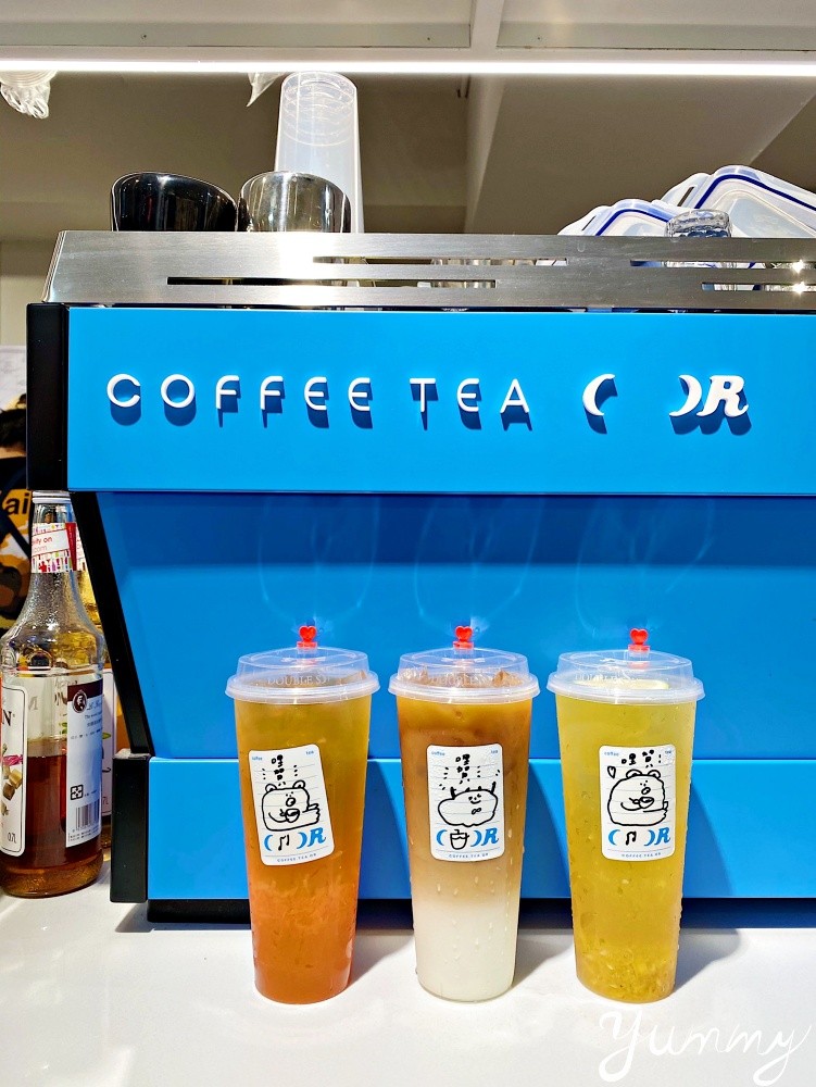 藝人Lulu及小樂共同打造的飲料品牌「COFFEE.TEA.OR」主打低熱量飲品～就在台北東區啦！
