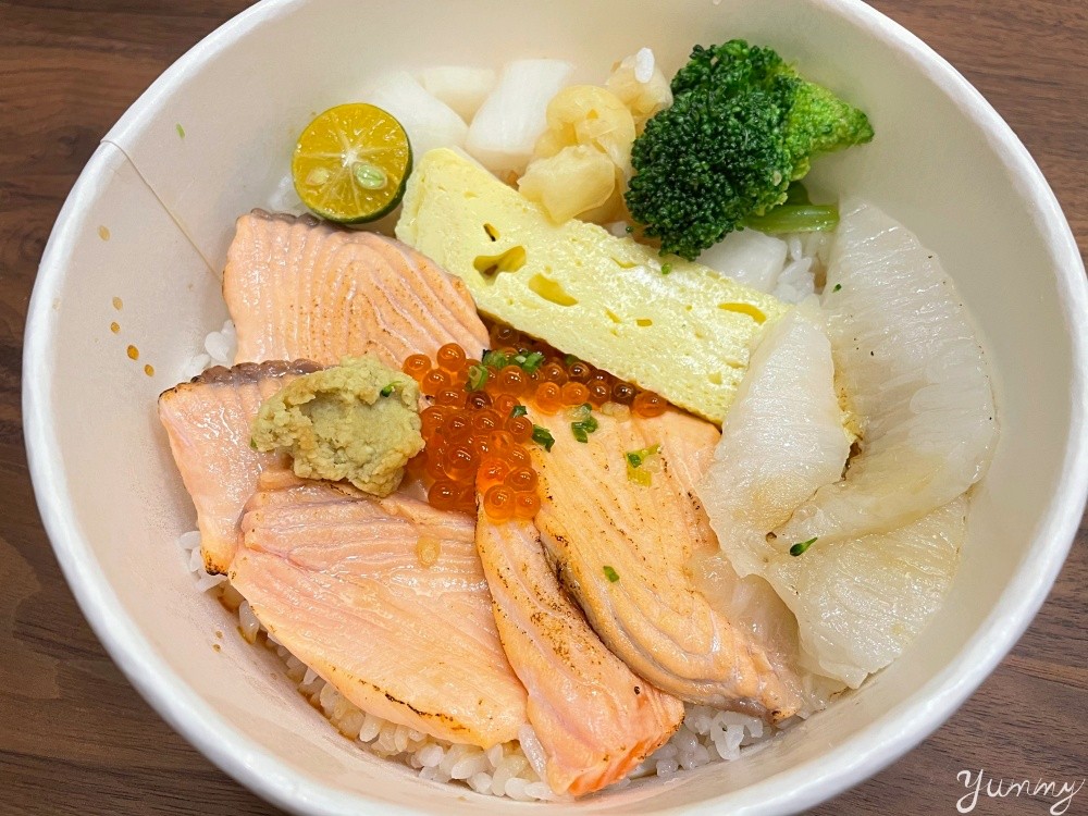 防疫外送美食「魚韻」台北平價日式料理，大安區好吃海鮮丼飯直送到府！