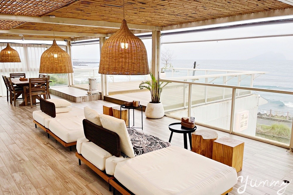 宜蘭美食推薦～「滿山望海」海景咖啡廳，邊喝咖啡邊躺著看海超享受！