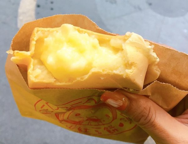 台北奶油餅推薦｜晴光紅豆餅｜銅板美食爆漿車輪餅，一個只要12元！