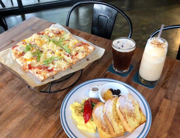 hecho做咖啡2店 Brunch &Bistro ｜勤美草悟道森林系異國料理｜義大利街頭披薩、西班牙傳統市場早餐